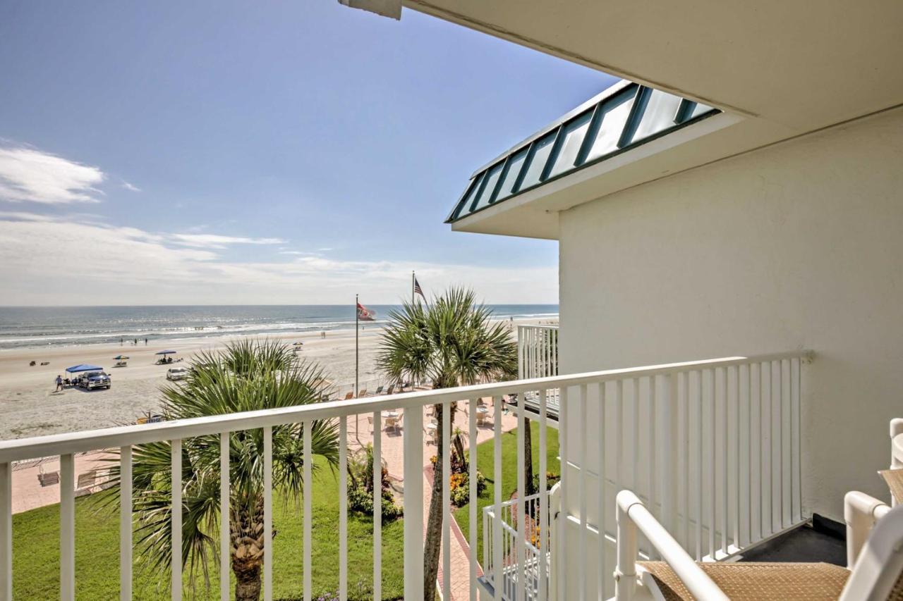 Daytona Beach Studio With Oceanfront Balcony And Pool! Kültér fotó