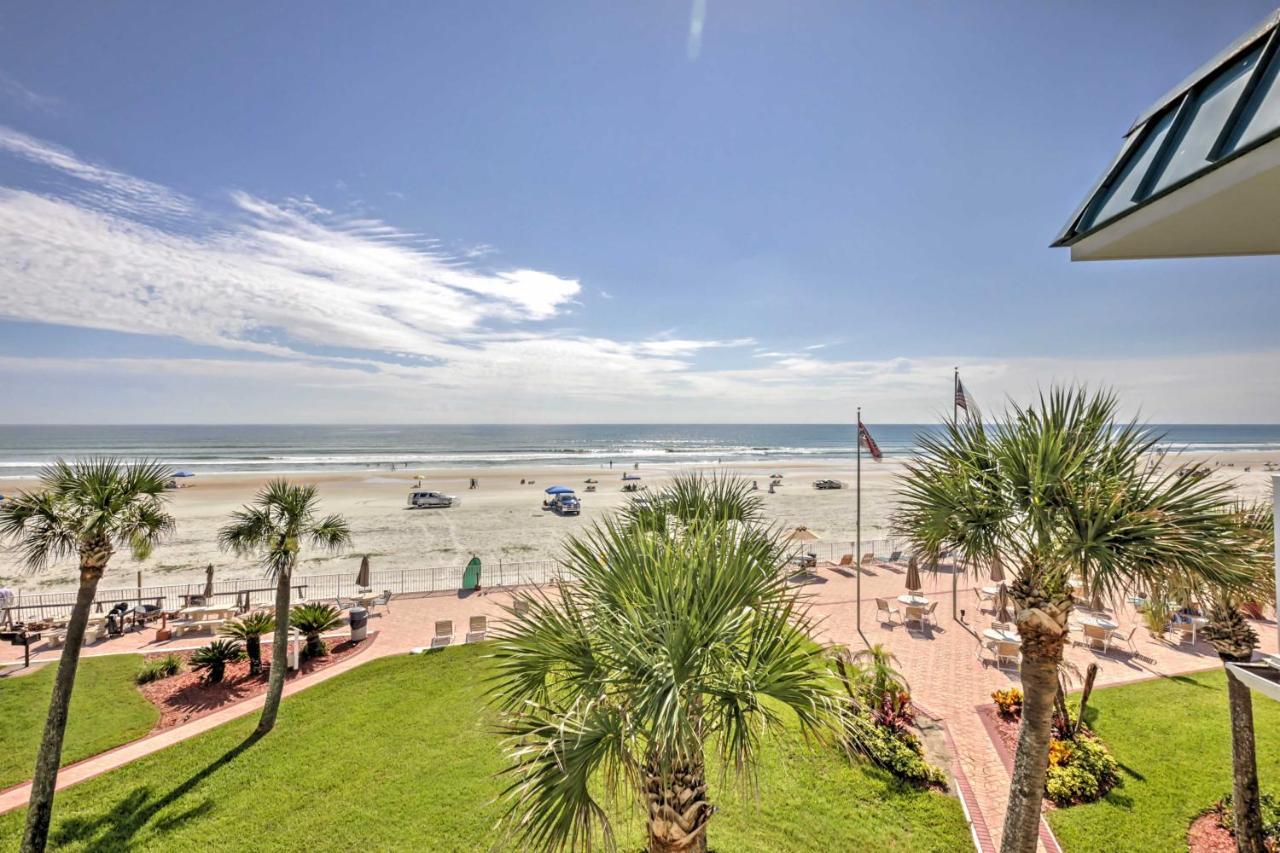 Daytona Beach Studio With Oceanfront Balcony And Pool! Kültér fotó