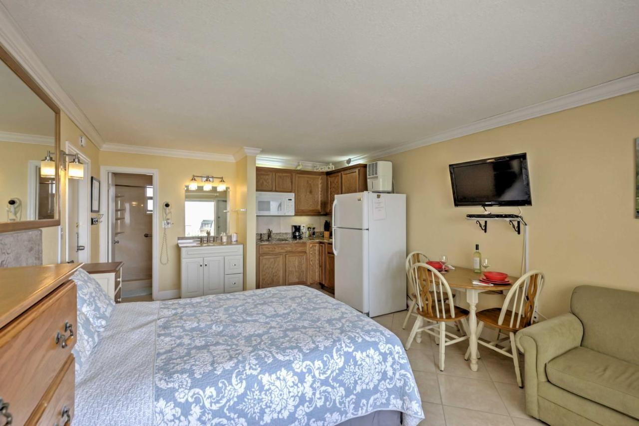Daytona Beach Studio With Oceanfront Balcony And Pool! Kültér fotó