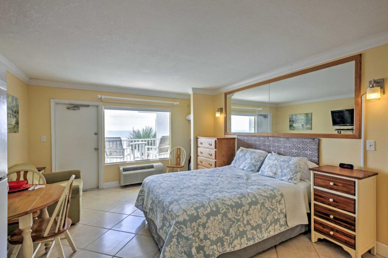 Daytona Beach Studio With Oceanfront Balcony And Pool! Kültér fotó