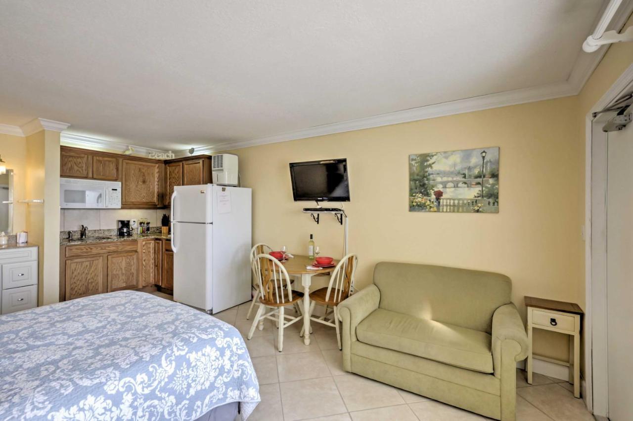Daytona Beach Studio With Oceanfront Balcony And Pool! Kültér fotó