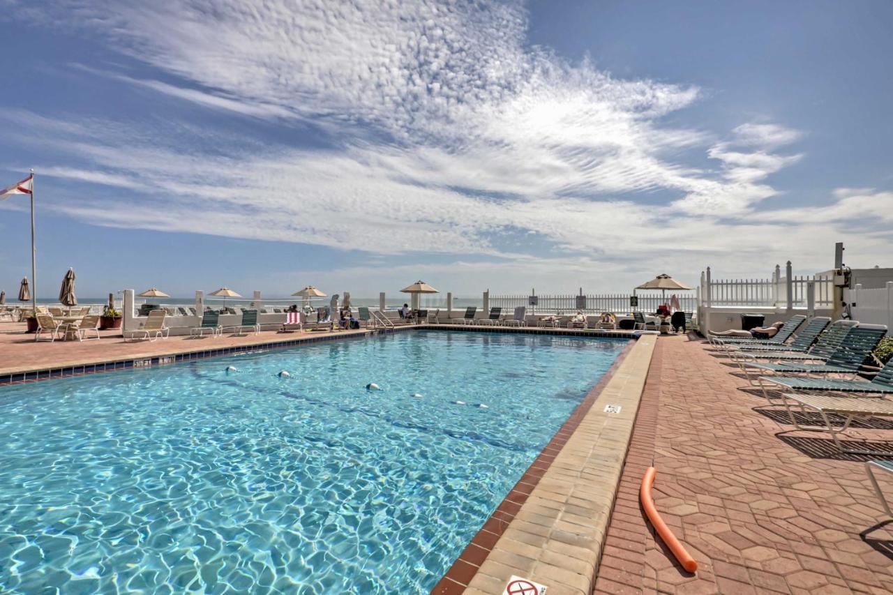 Daytona Beach Studio With Oceanfront Balcony And Pool! Kültér fotó