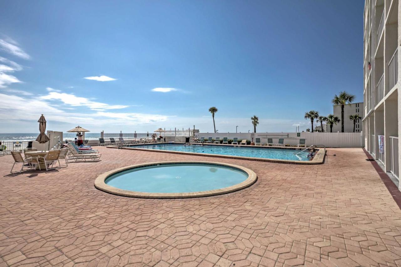 Daytona Beach Studio With Oceanfront Balcony And Pool! Kültér fotó